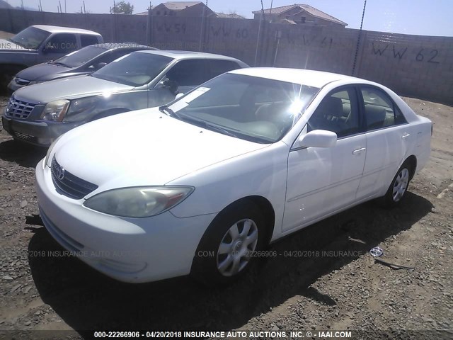 4T1BE32K14U268737 - 2004 TOYOTA CAMRY LE/XLE/SE Ақ фото 2