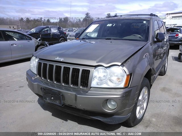 1J4GR48KX6C152080 - 2006 JEEP GRAND CHEROKEE LAREDO/COLUMBIA/FREEDOM 金色 照片 2