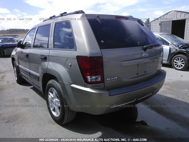 1J4GR48KX6C152080 - 2006 JEEP GRAND CHEROKEE LAREDO/COLUMBIA/FREEDOM 金色 照片 3