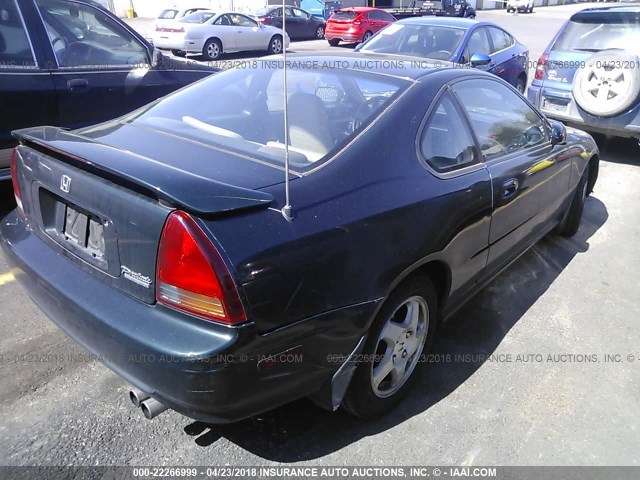 JHMBB2170SC006245 - 1995 HONDA PRELUDE SE GREEN photo 4