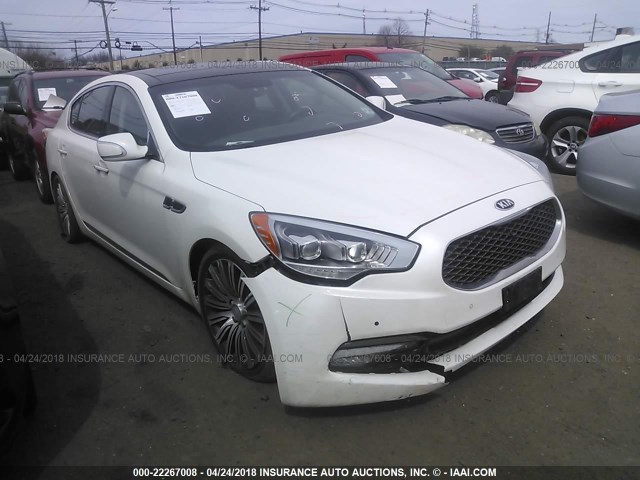 KNALU4D40F6025117 - 2015 KIA K900 WHITE photo 1