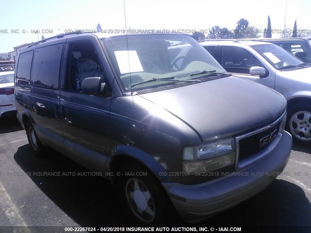 1GKDM19W41B514141 - 2001 GMC SAFARI XT GRAY photo 1