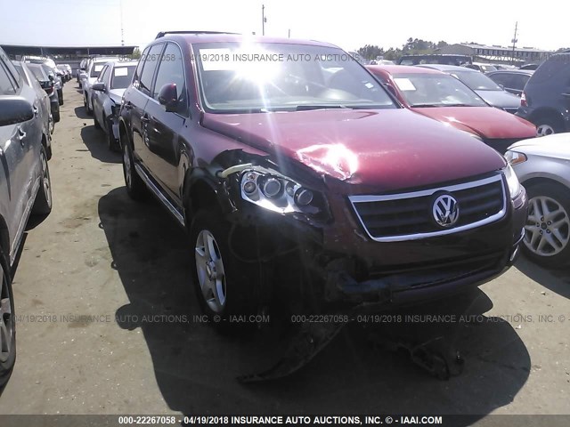 WVGZG77L25D020340 - 2005 VOLKSWAGEN TOUAREG 3.2 RED photo 6