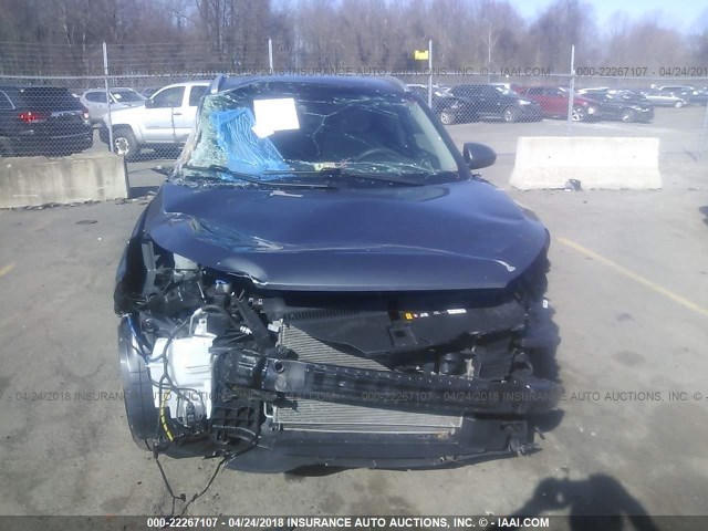 KM8J3CA42GU180904 - 2016 HYUNDAI TUCSON LIMITED/SPORT AND ECO/SE GRAY photo 6