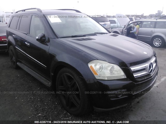 4JGBF71EX7A126599 - 2007 MERCEDES-BENZ GL 450 4MATIC BLACK photo 1