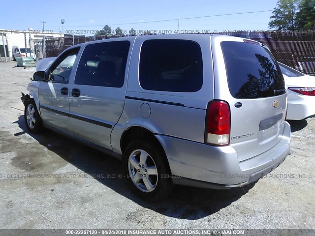 1GNDV23L06D106476 - 2006 CHEVROLET UPLANDER LS Արծաթագույն լուսանկար 3