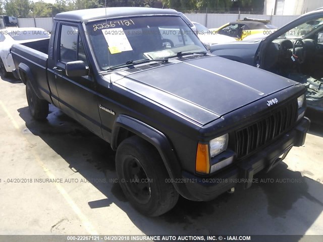 1J7FT66L6KL539761 - 1989 JEEP COMANCHE ELIMINATOR BLACK photo 1