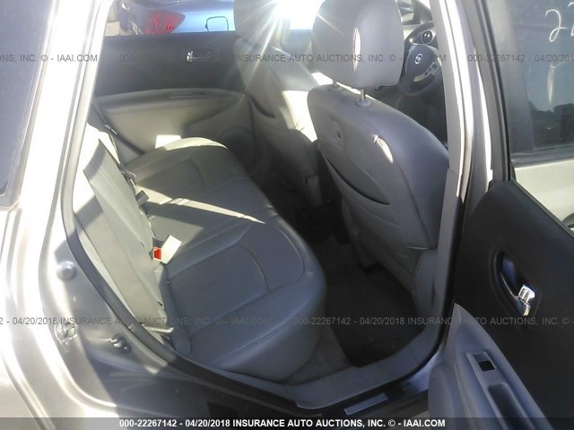 JN8AS58V99W187118 - 2009 NISSAN ROGUE S/SL GRAY photo 8