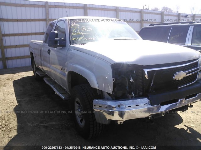 1GCHK39D76E181677 - 2006 CHEVROLET SILVERADO K3500 GRAY photo 1