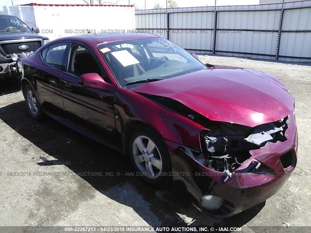 2G2WP552771170369 - 2007 PONTIAC GRAND PRIX BURGUNDY photo 1