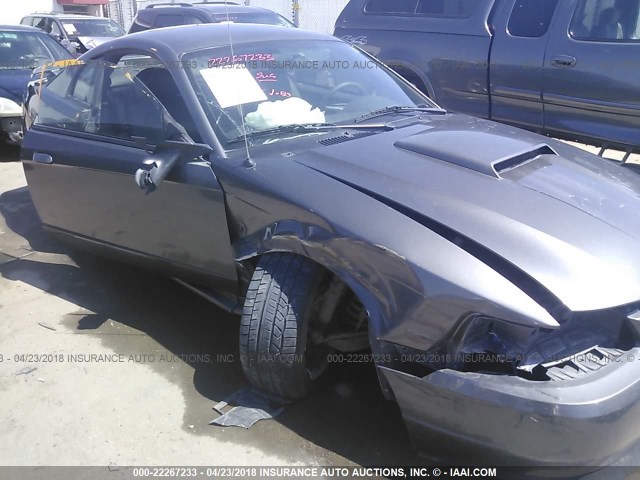 1FAFP42X14F126738 - 2004 FORD MUSTANG GT GRAY photo 6