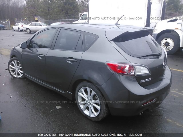 JM1BL1H69A1218061 - 2010 MAZDA 3 S GRAY photo 3