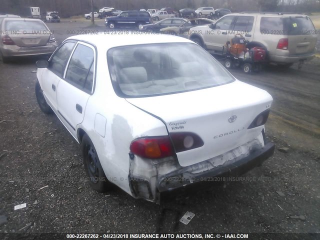 2T1BR12E9XC138536 - 1999 TOYOTA COROLLA VE/CE/LE WHITE photo 3