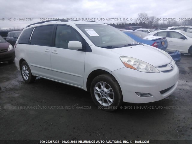 5TDBA22C46S069417 - 2006 TOYOTA SIENNA XLE/XLE LIMITED WHITE photo 1