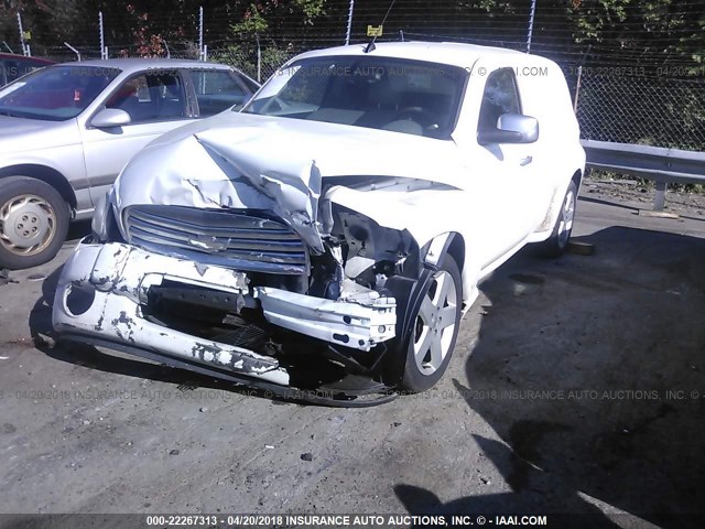 3GCDA25P07S634301 - 2007 CHEVROLET HHR PANEL LT WHITE photo 2