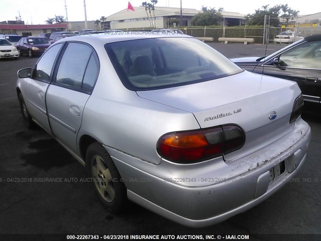 1G1NE52J43M656931 - 2003 CHEVROLET MALIBU LS 银色 照片 3