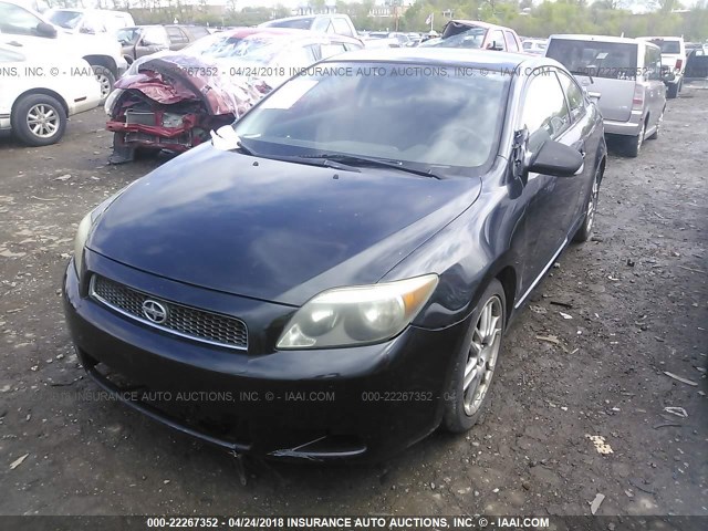 JTKDE177760137725 - 2006 TOYOTA SCION TC 黑色 照片 2
