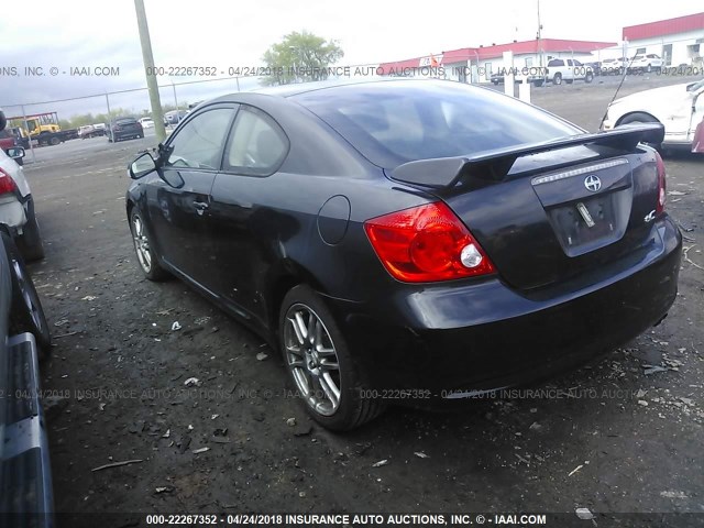 JTKDE177760137725 - 2006 TOYOTA SCION TC 黑色 照片 3