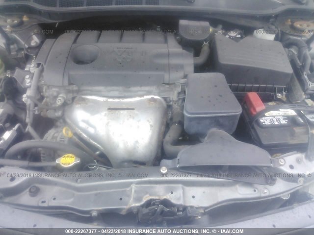 4T4BF3EK2BR189122 - 2011 TOYOTA CAMRY SE/LE/XLE ნაცრისფერი ფოტო 10