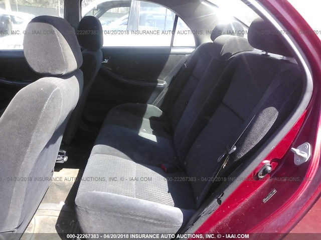 2T1BR32E26C656398 - 2006 TOYOTA COROLLA CE/LE/S RED photo 8