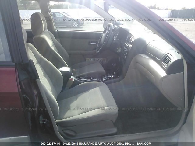 4S3BH675227635236 - 2002 SUBARU LEGACY OUTBACK AWP 红色 照片 5