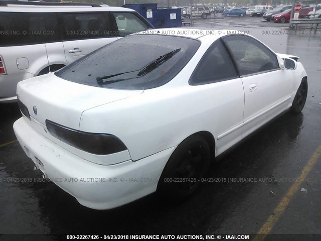 JH4DC4451YS013912 - 2000 ACURA INTEGRA LS WHITE photo 4