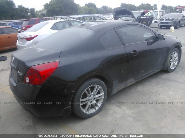 1N4BL24E08C130006 - 2008 NISSAN ALTIMA 3.5SE BLACK photo 4