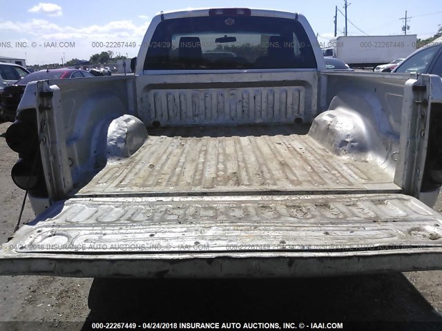 1D7HA16K98J132927 - 2008 DODGE RAM 1500 ST SILVER photo 8