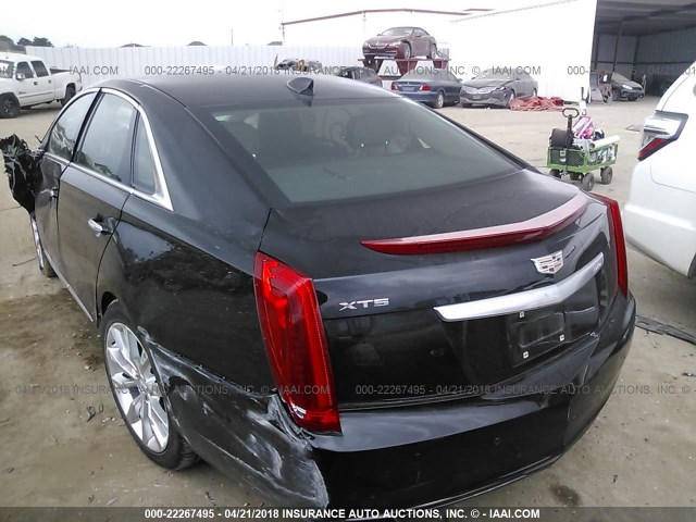 2G61M5S38G9149224 - 2016 CADILLAC XTS LUXURY COLLECTION BLACK photo 3