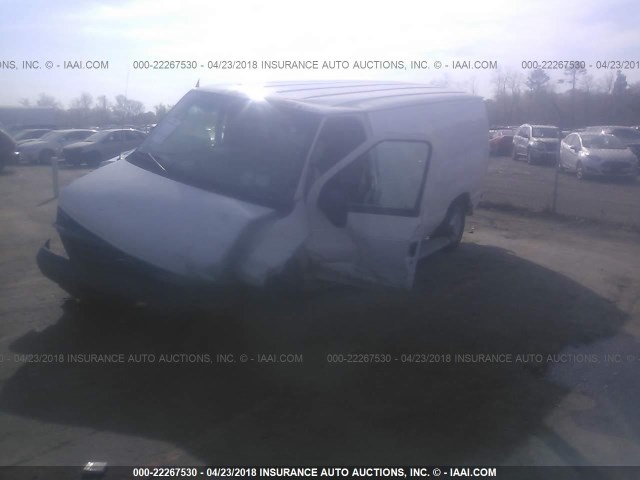 1FTNE24WX6DA75386 - 2006 FORD ECONOLINE E250 VAN WHITE photo 2