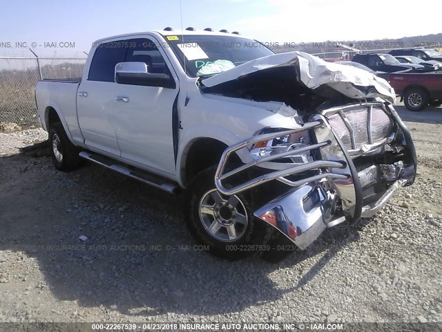 3C6UD5DL8CG142885 - 2012 DODGE RAM 2500 SLT WHITE photo 1