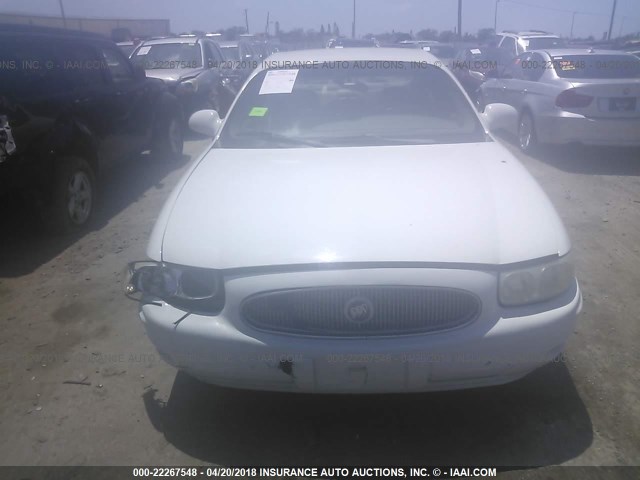 1G4HR54K62U247922 - 2002 BUICK LESABRE LIMITED WHITE photo 6