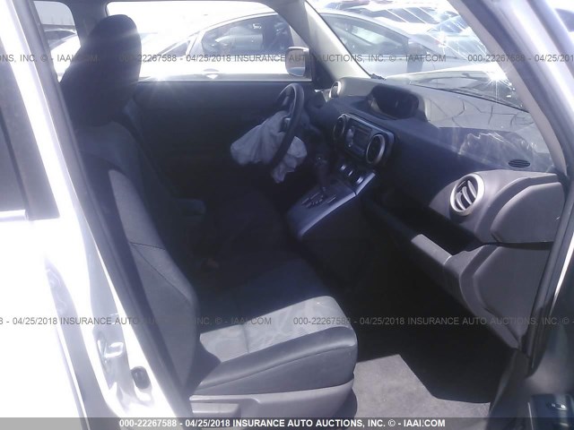JTLZE4FE3B1129550 - 2011 TOYOTA SCION XB WHITE photo 5