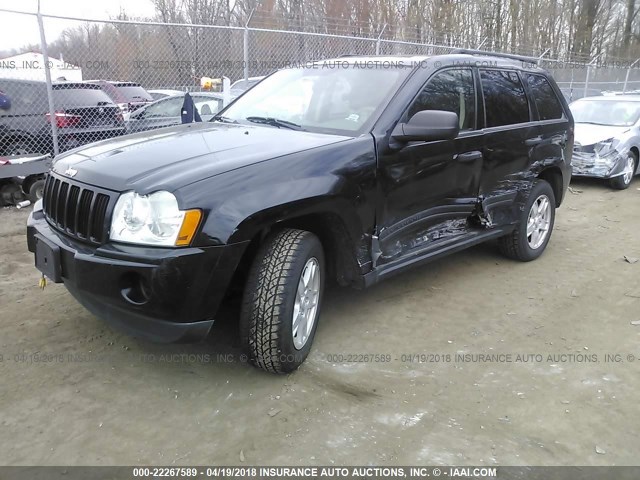 1J4GR48K26C109353 - 2006 JEEP GRAND CHEROKEE LAREDO/COLUMBIA/FREEDOM 黑色 照片 2