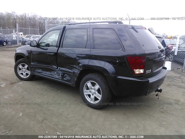 1J4GR48K26C109353 - 2006 JEEP GRAND CHEROKEE LAREDO/COLUMBIA/FREEDOM 黑色 照片 3
