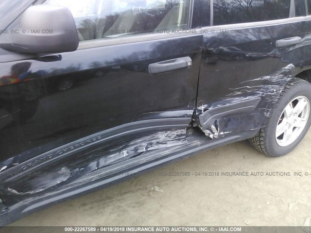 1J4GR48K26C109353 - 2006 JEEP GRAND CHEROKEE LAREDO/COLUMBIA/FREEDOM 黑色 照片 6