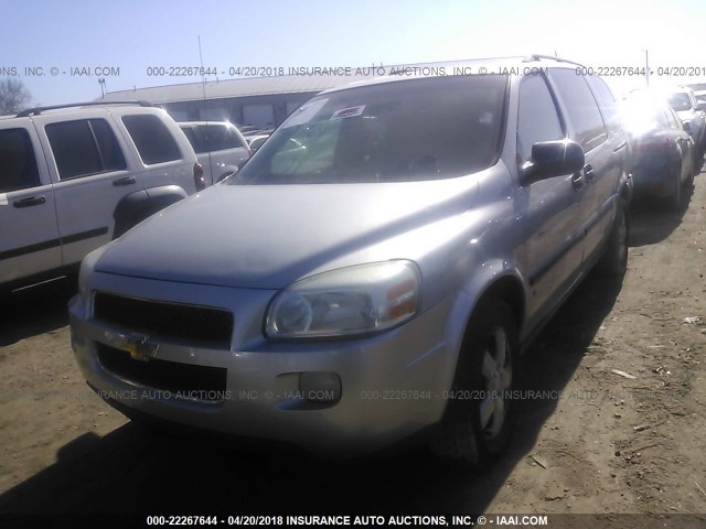 1GNDV23197D184500 - 2007 CHEVROLET UPLANDER LS SILVER photo 2