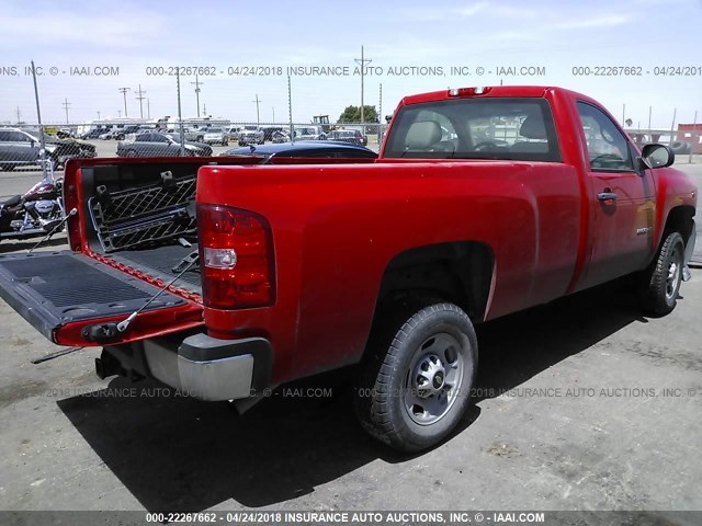 1GC0CVCGXDF196240 - 2013 CHEVROLET SILVERADO C2500 HEAVY DUTY RED photo 3