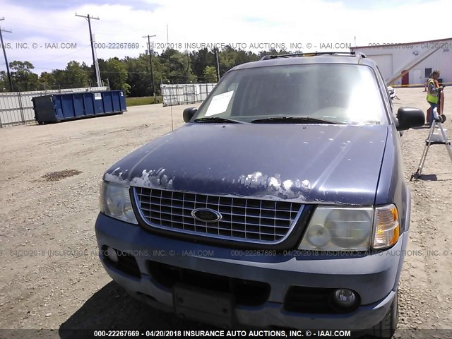 1FMZU63K03UC74173 - 2003 FORD EXPLORER XLT/XLT SPORT/NBX BLACK photo 6