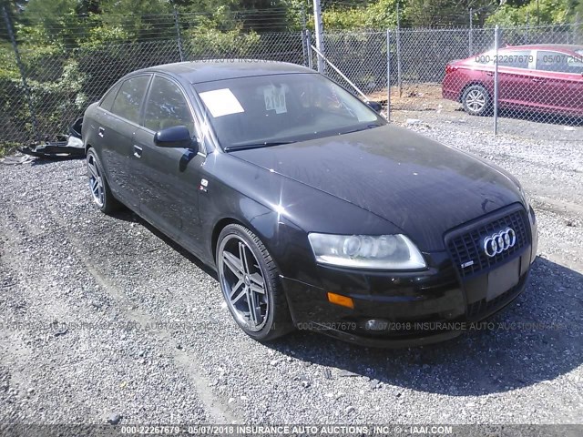 WAUEH74F77N091932 - 2007 AUDI A6 S-LINE QUATTRO BLACK photo 1