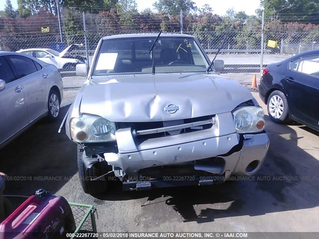 1N6DD26S11C399055 - 2001 NISSAN FRONTIER KING CAB XE GRAY photo 6