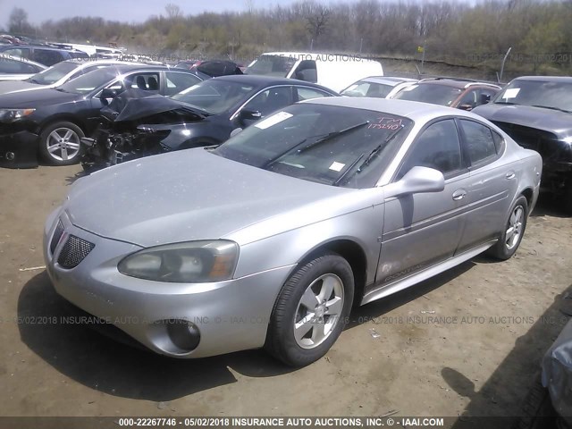 2G2WP552381173240 - 2008 PONTIAC GRAND PRIX Gümüş foto 2
