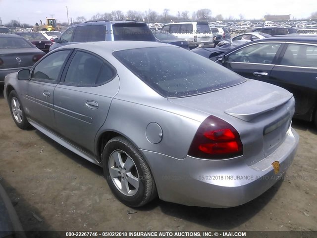 2G2WP552381173240 - 2008 PONTIAC GRAND PRIX Gümüş foto 3