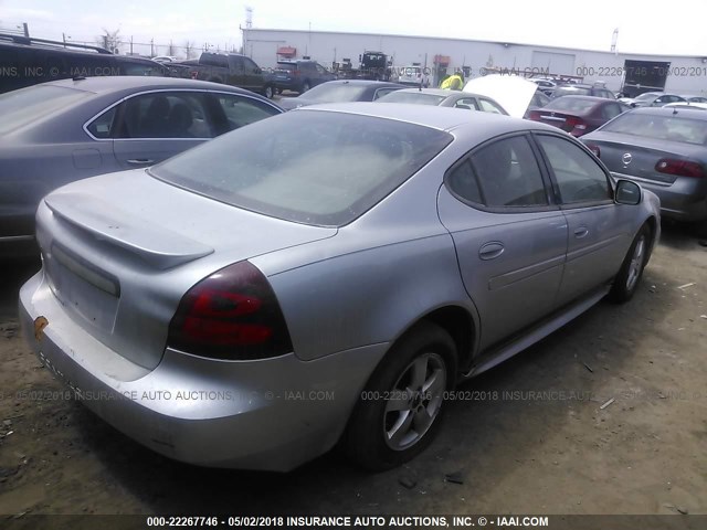 2G2WP552381173240 - 2008 PONTIAC GRAND PRIX Gümüş foto 4