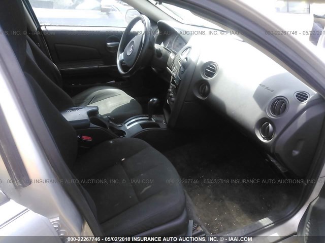 2G2WP552381173240 - 2008 PONTIAC GRAND PRIX Gümüş foto 5