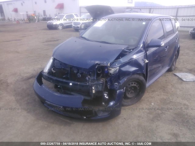 JTKKT624X60157040 - 2006 TOYOTA SCION XA BLUE photo 6