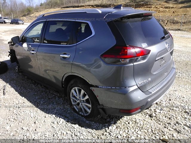 5N1AT2MV7HC885350 - 2017 NISSAN ROGUE SV/SL GRAY photo 3