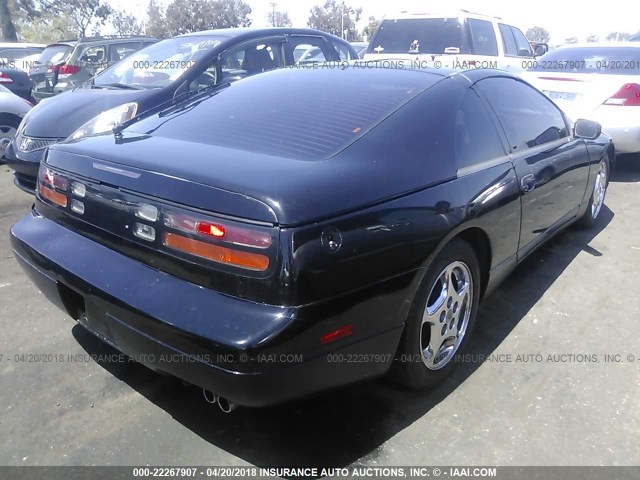 JN1RZ26D5TX590231 - 1996 NISSAN 300ZX 2+2 BLACK photo 4