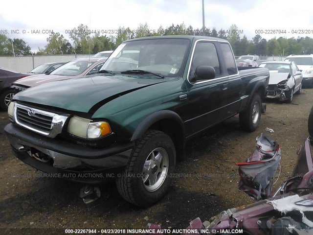 4F4ZR16V2XTM44227 - 1999 MAZDA B3000 CAB PLUS GREEN photo 2