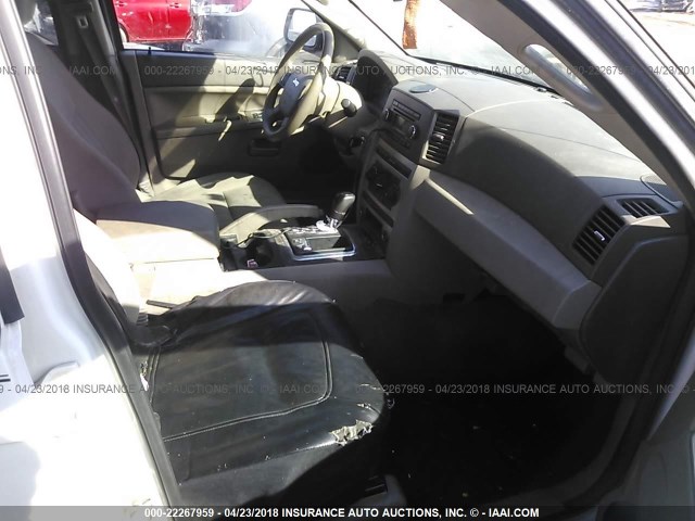 1J4HR48N66C234368 - 2006 JEEP GRAND CHEROKEE LAREDO/COLUMBIA/FREEDOM 白色 照片 5